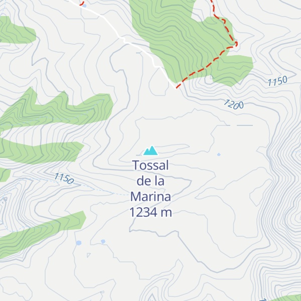Map of Tossal de la Marina