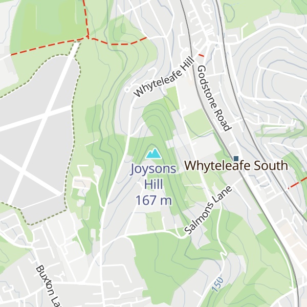 Map of Joysons Hill