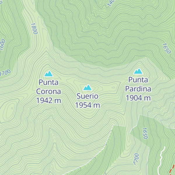 Map of Suerio