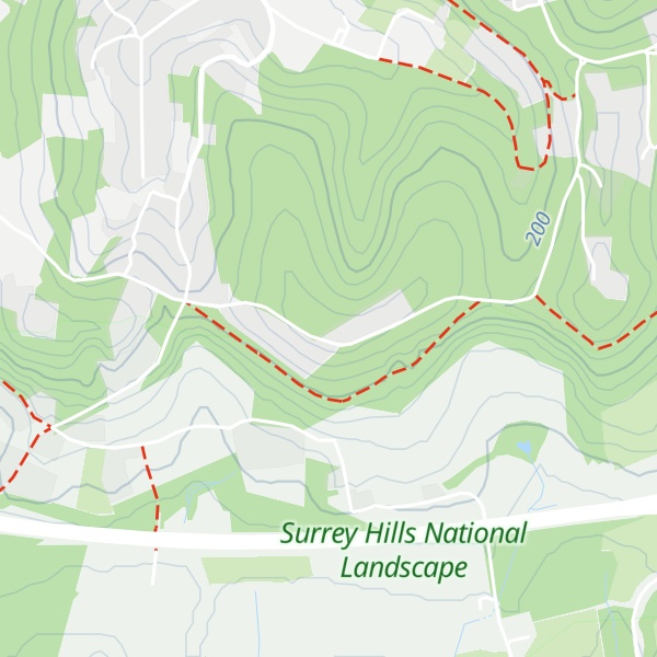 Map of Gravelly Hill