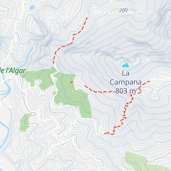 Map of Refugio Casa Rellotge