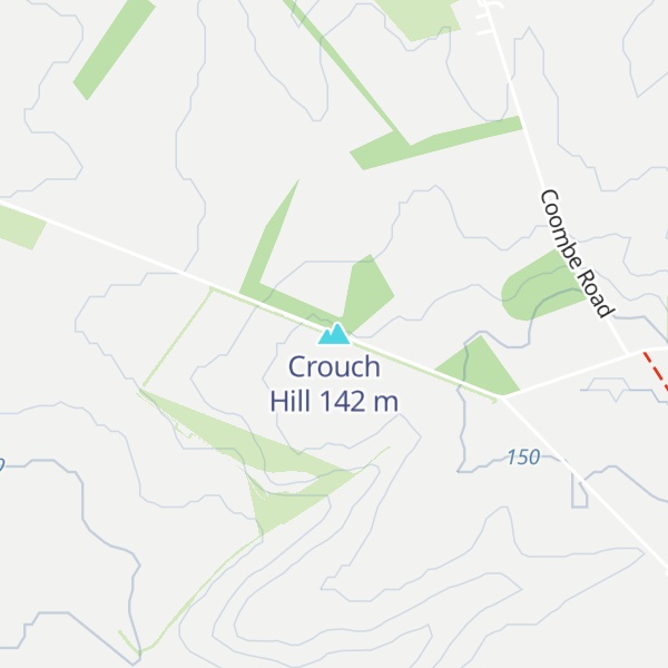 Map of Crouch Hill