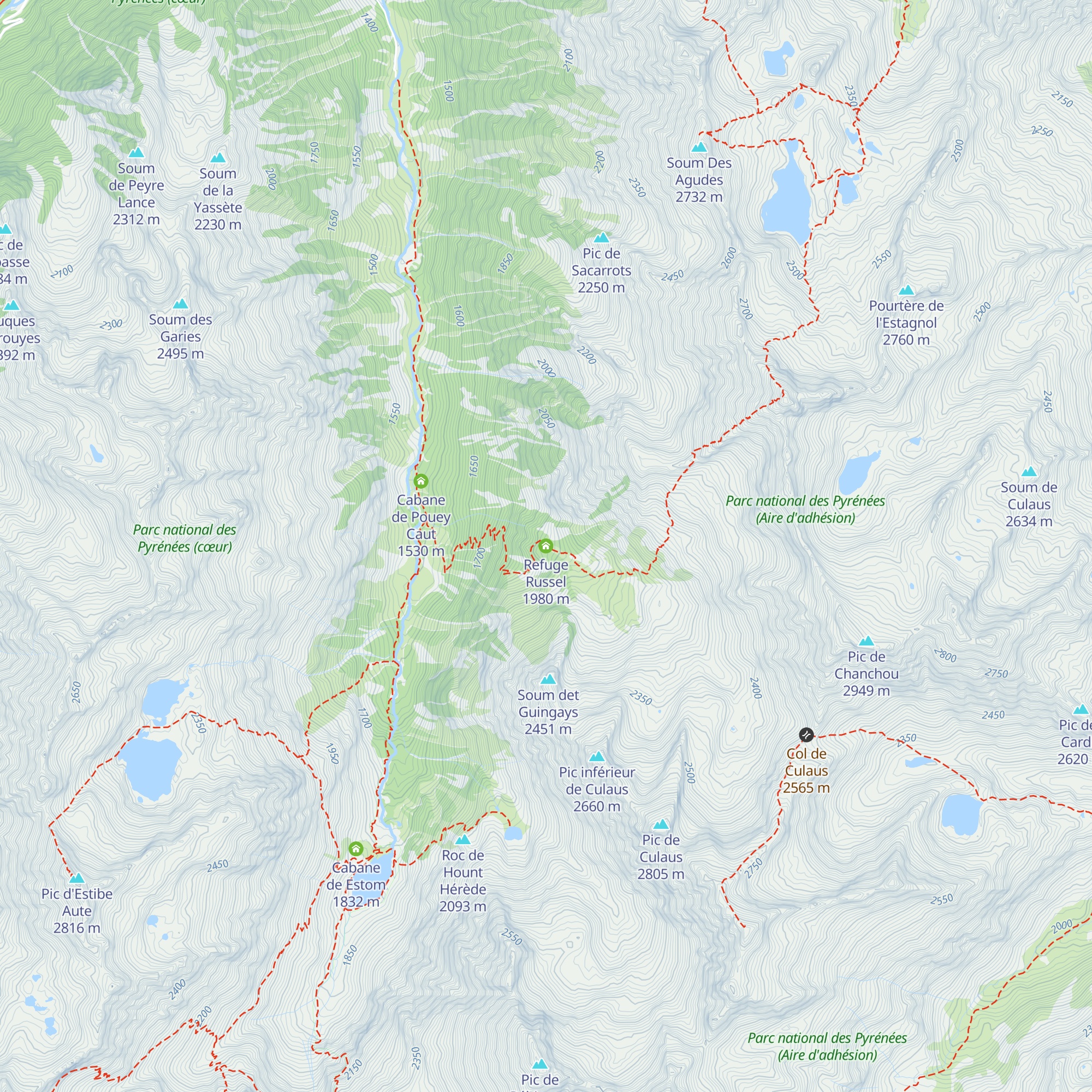 Refuge Russel map