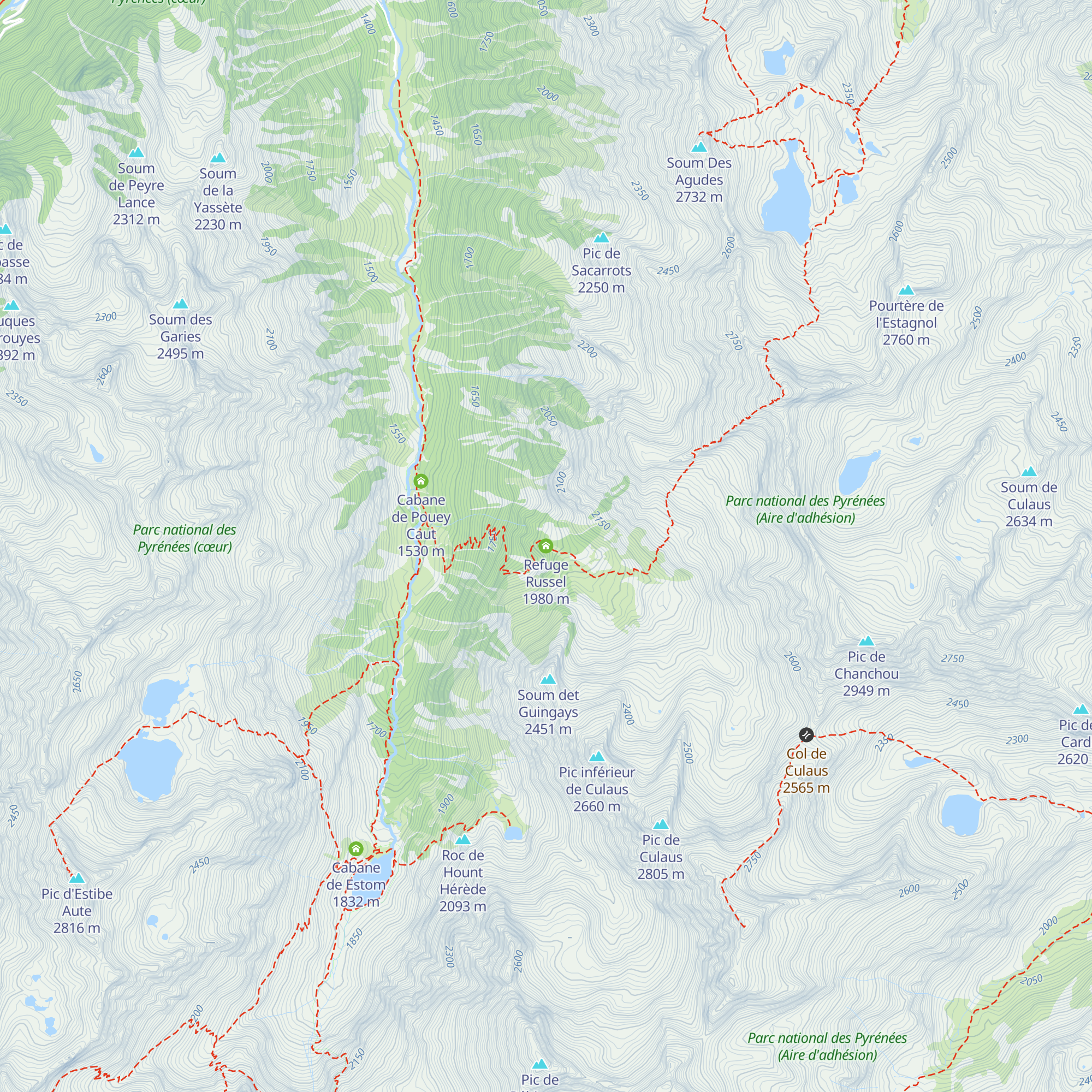Refuge Russel map