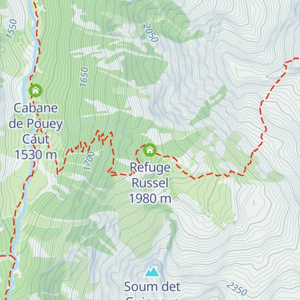 Map of Refuge Russel