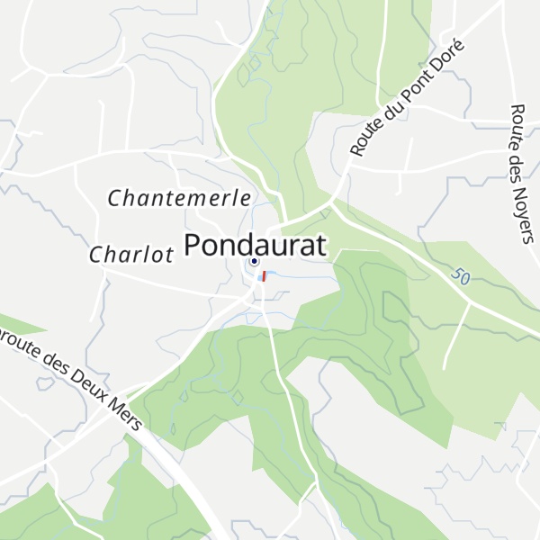 Map of Refuge pèlerins
