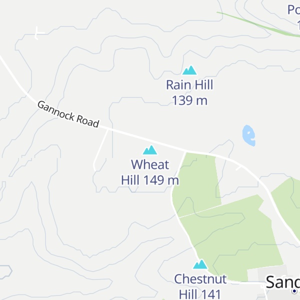 Map of Wheat Hill
