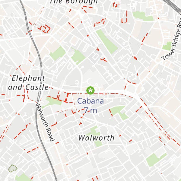 Map of Cabana
