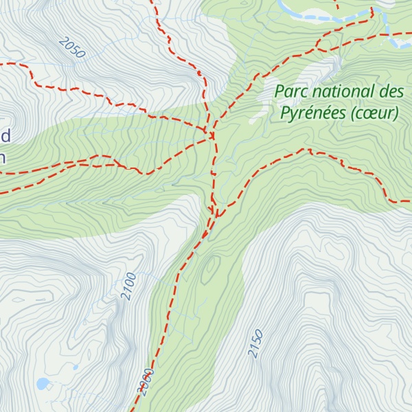 Map of Cabane de Lourdes