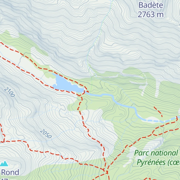 Map of Cabane d'Ossoue