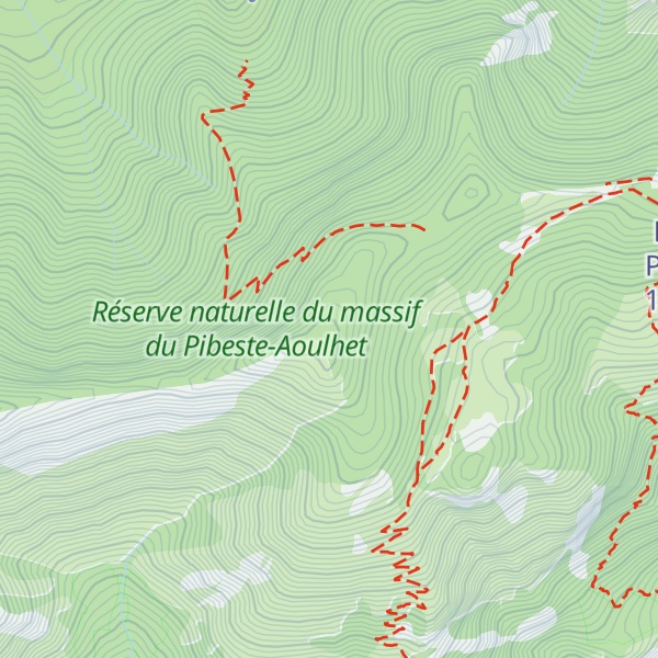 Map of Pène de Souquète