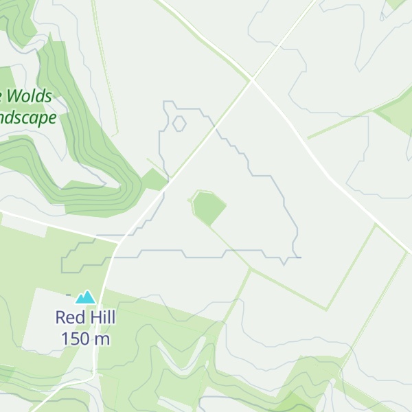 Map of Pewlade Hill