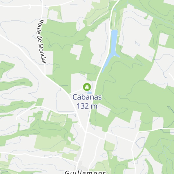 Map of Cabanas