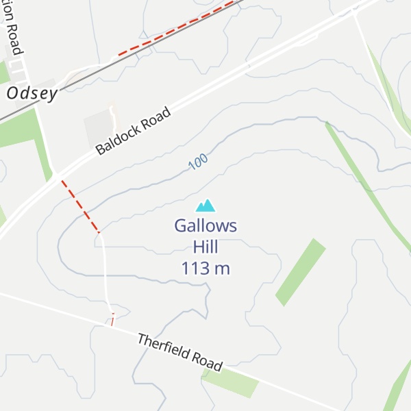 Map of Gallows Hill