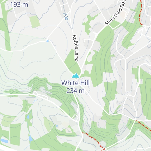 Map of White Hill