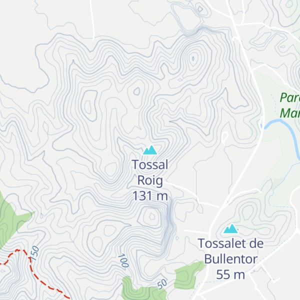 Map of Tossal Roig