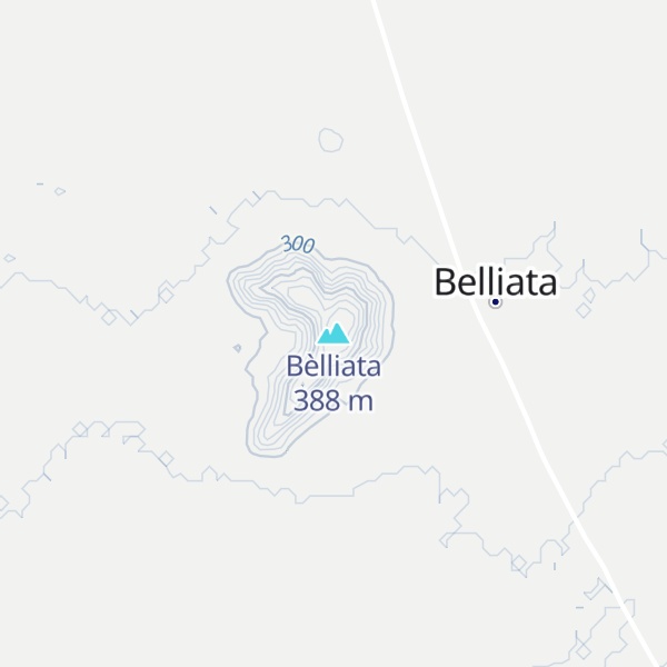 Map of Bèlliata