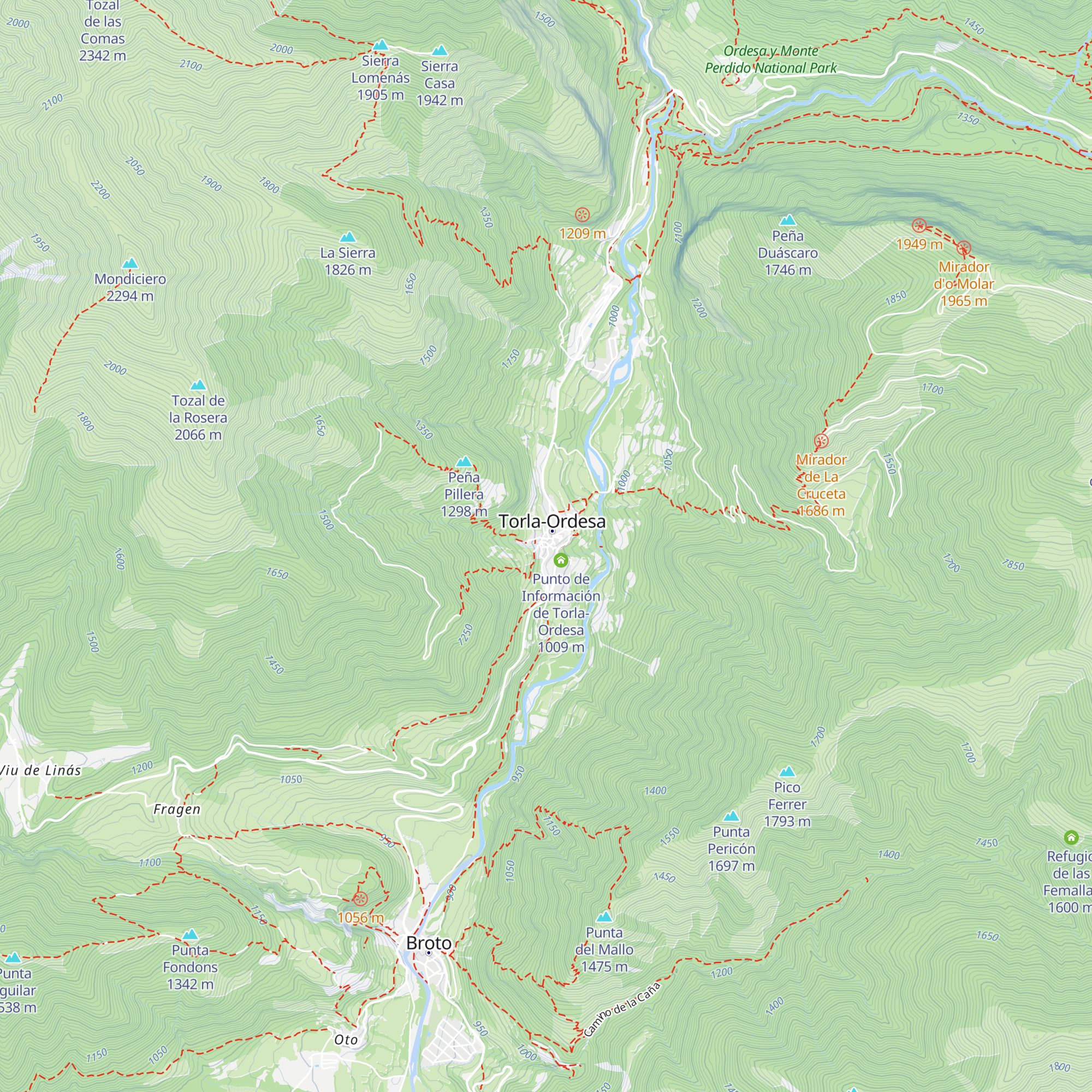 Oficina de Turismo map