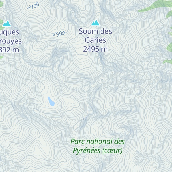 Map of Pic Mayouret