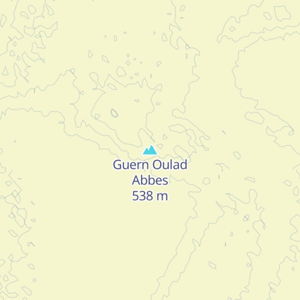 Map of Guern Oulad Abbes