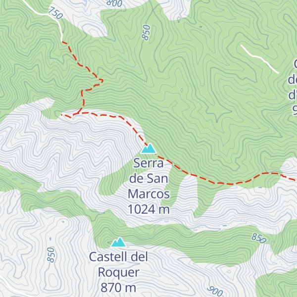 Map of Serra de San Marcos