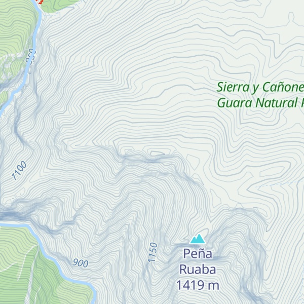 Map of Peñarruaba