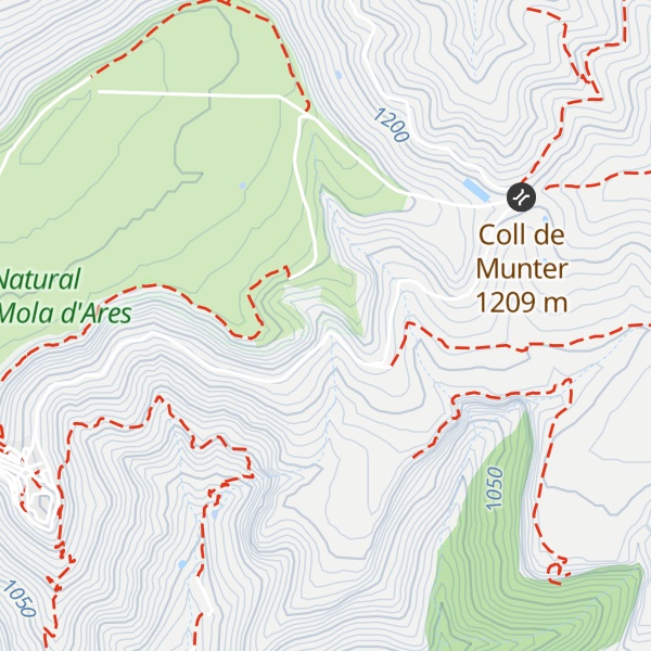 Map of Refugi dels Regatxols