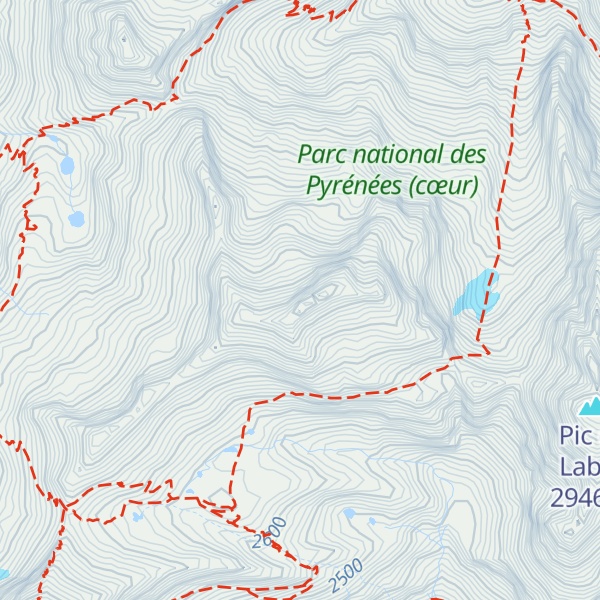 Map of Pic de la Sède