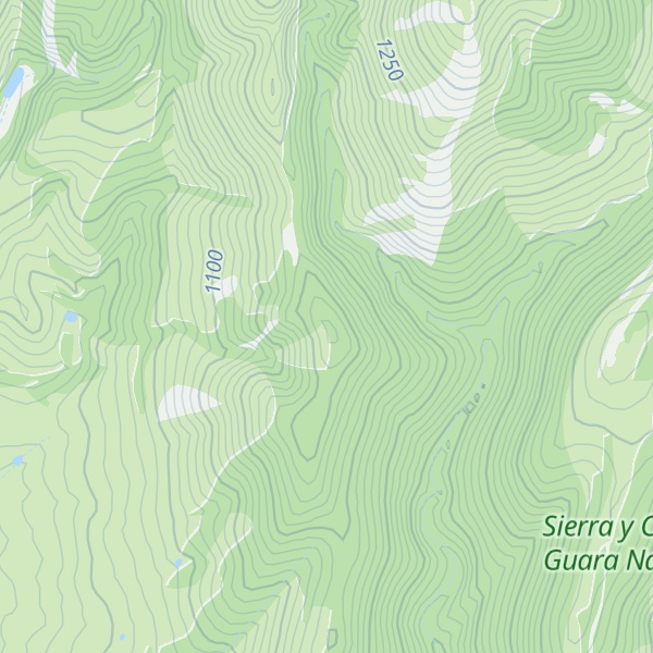 Map of Punta Forcallo