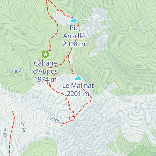 Map of Le Malinat