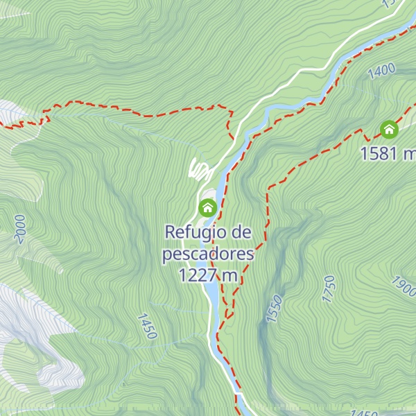 Map of Refugio de pescadores