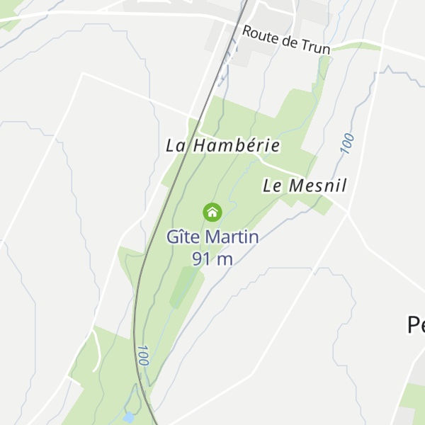 Map of Gîte Martin