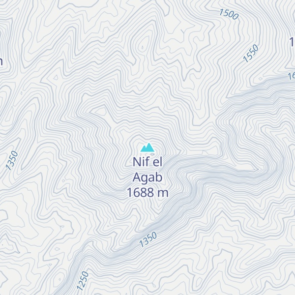 Map of Nif el Agab