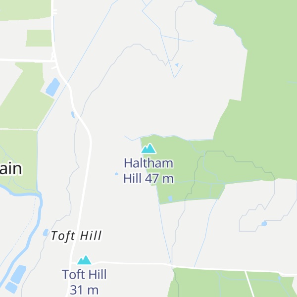 Map of Haltham Hill