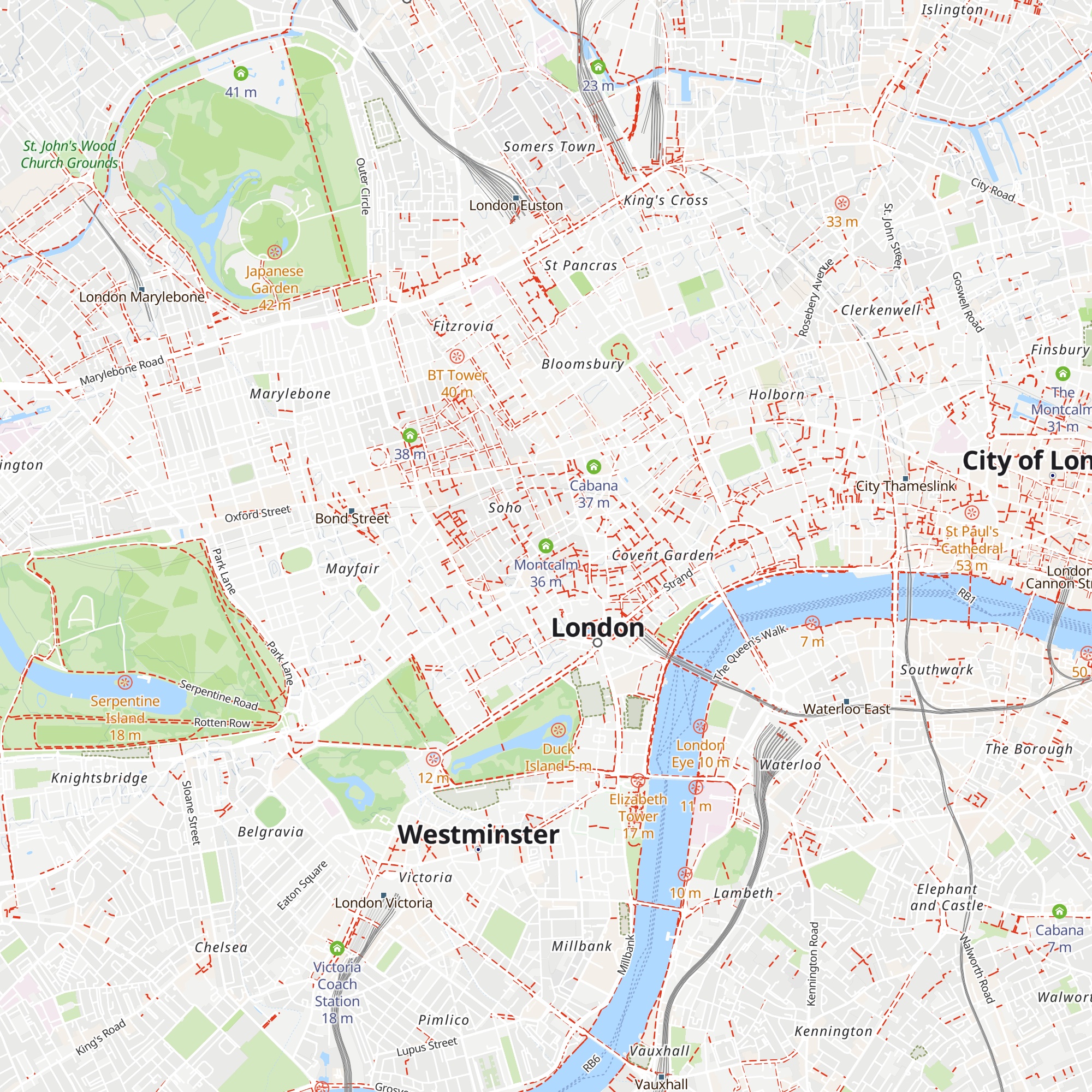 Montcalm map
