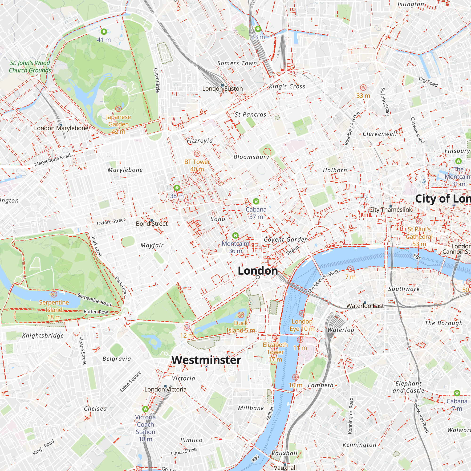 Montcalm map