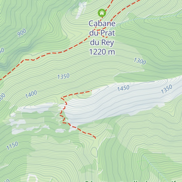 Map of Soum du Prat d'Aureilh