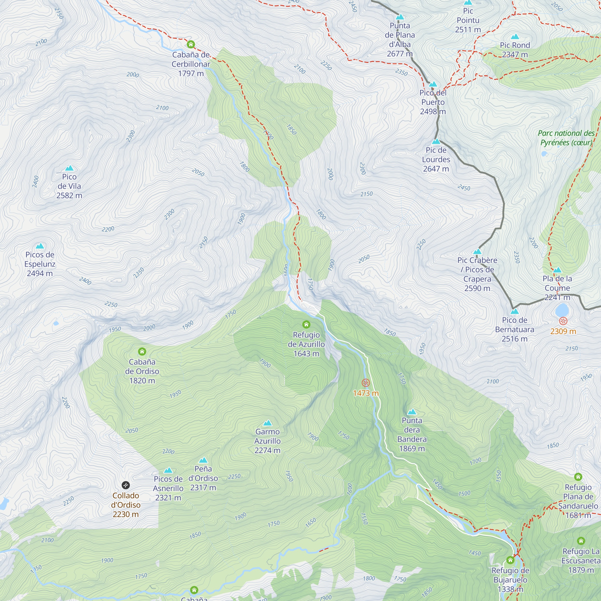 Refugio Ordiso map