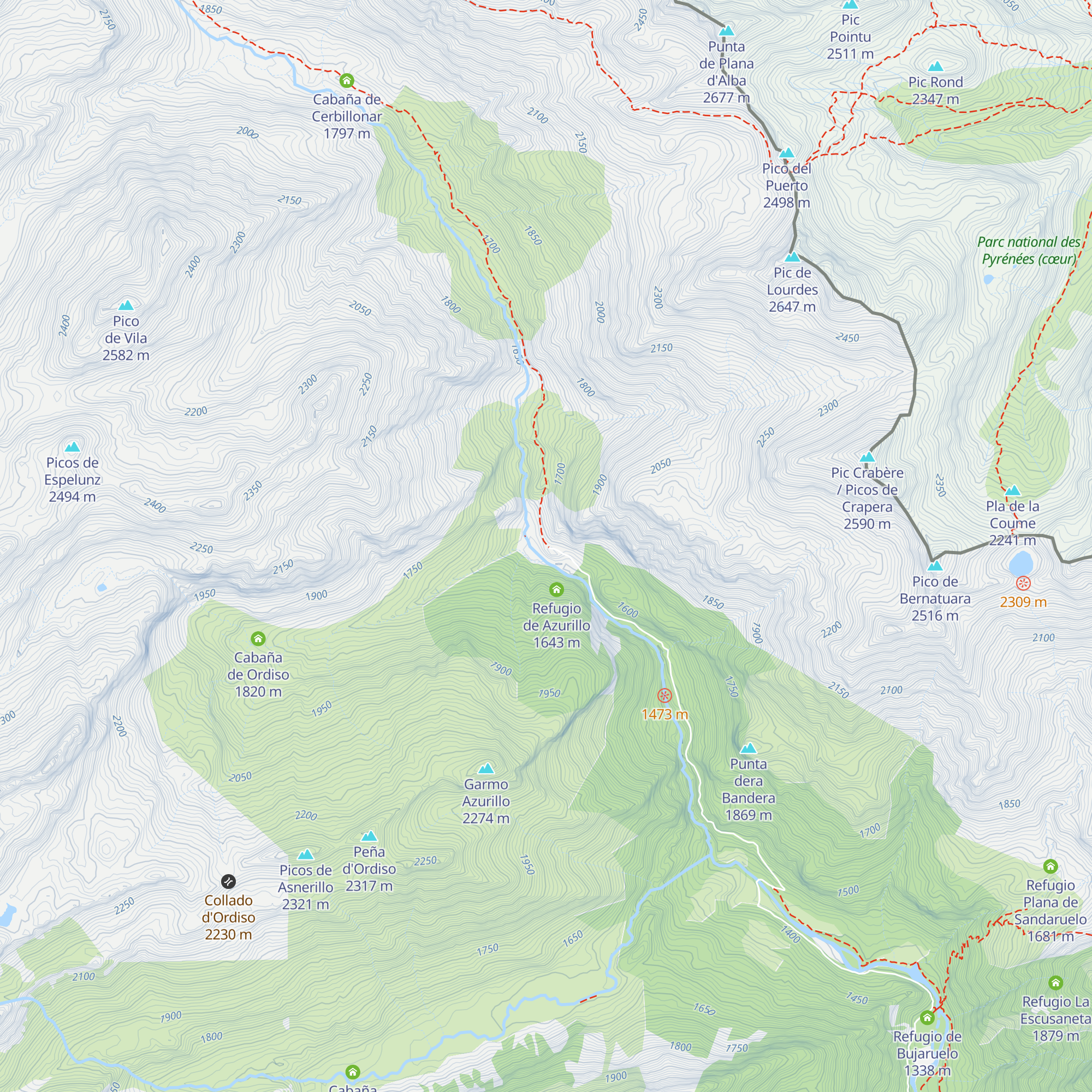Refugio Ordiso map
