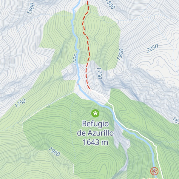 Map of Refugio Ordiso