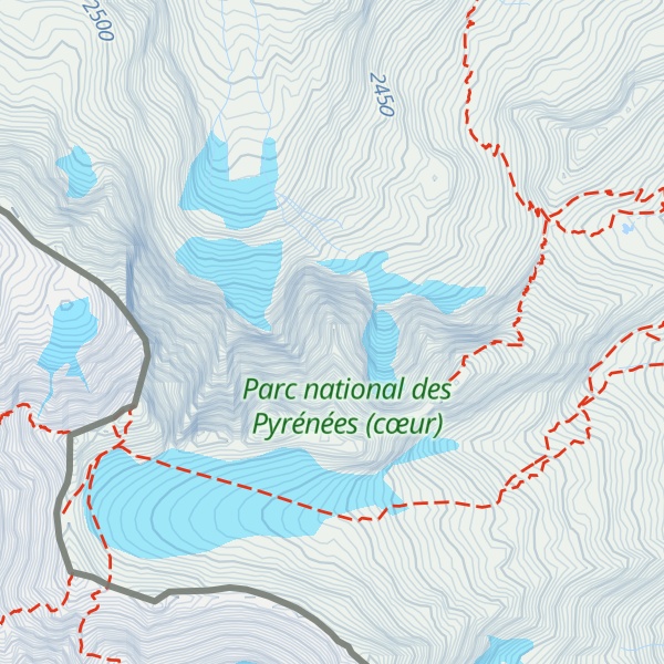 Map of Aiguille des Glaciers