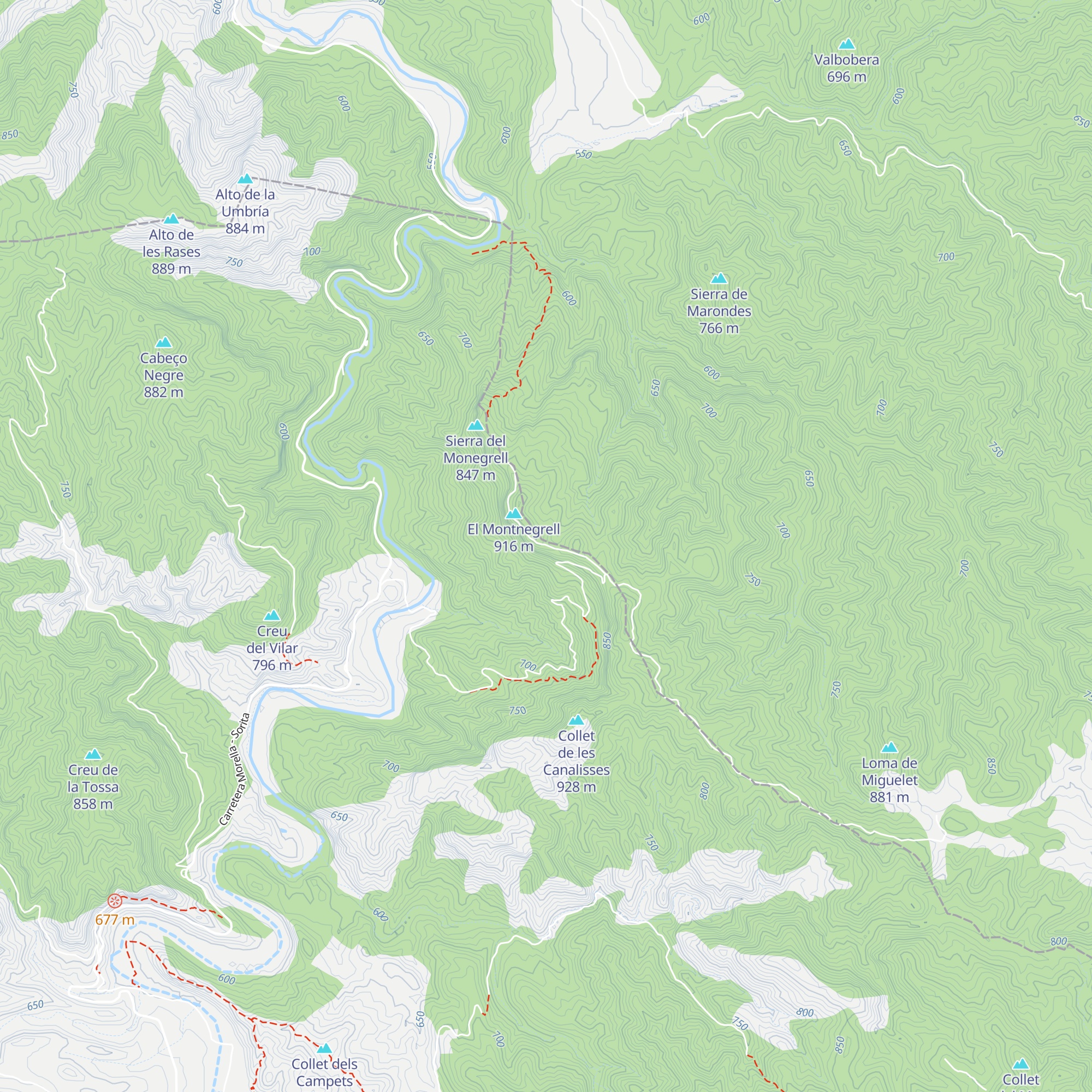 Refugi de Muntanya les Canalisses map