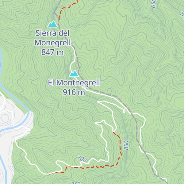 Map of Refugi de Muntanya les Canalisses