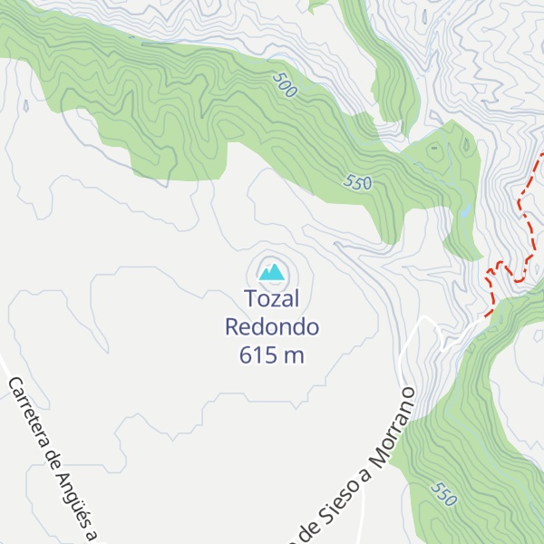 Map of Tozal Redondo