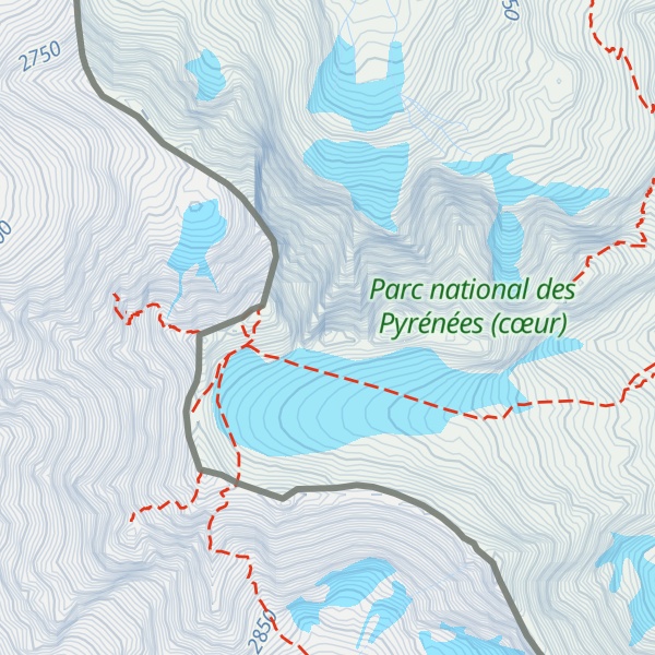Map of Piton Carré