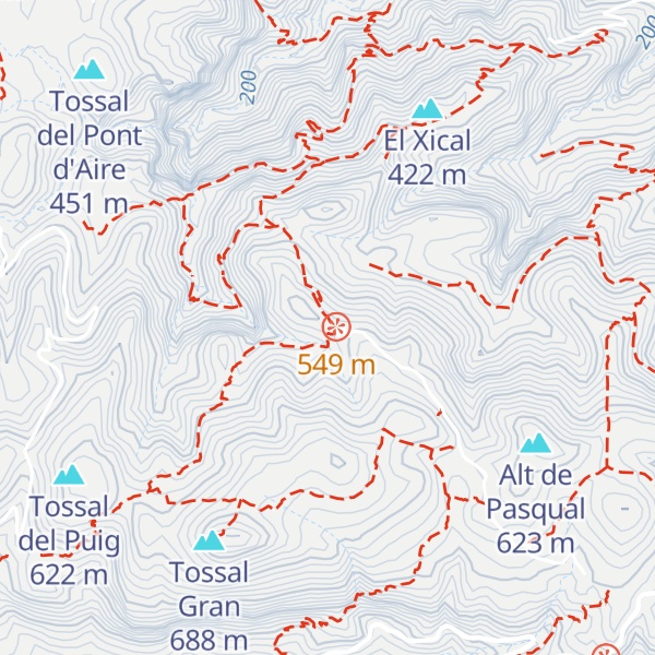 Map of Refugi de la Figuereta