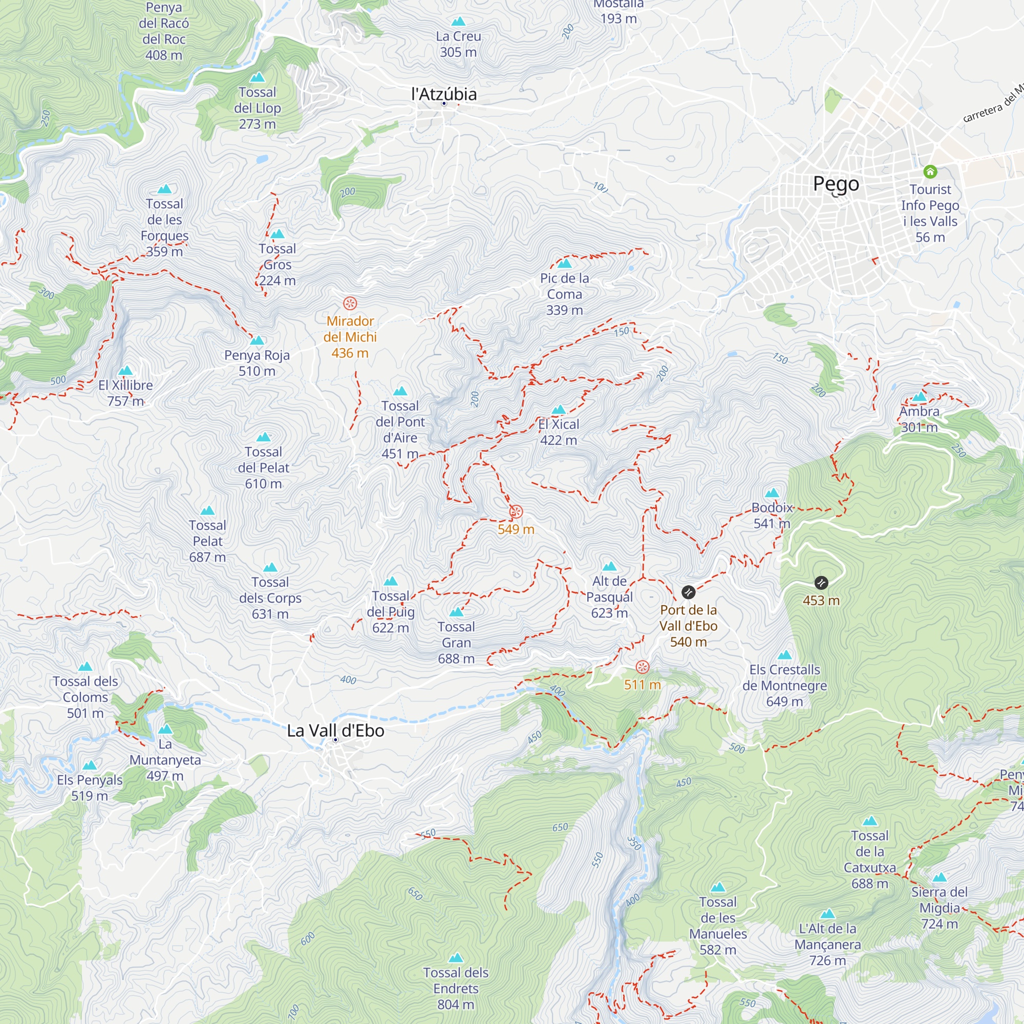 Refugi de la Figuereta map