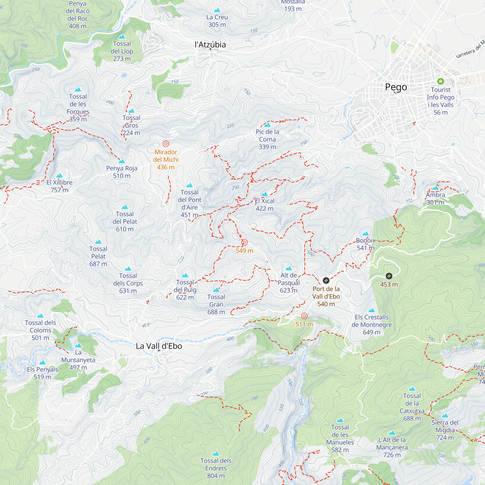 Refugi de la Figuereta map