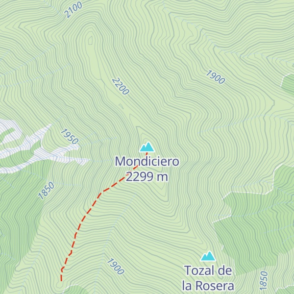 Map of Mondiciero