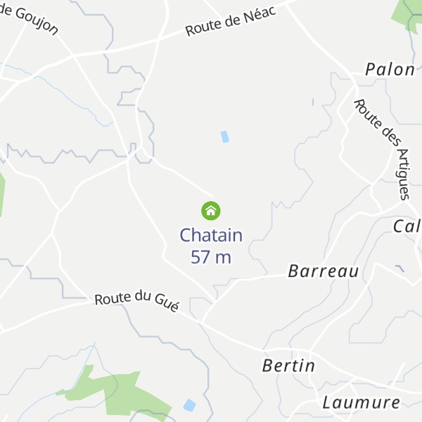 Map of Chatain